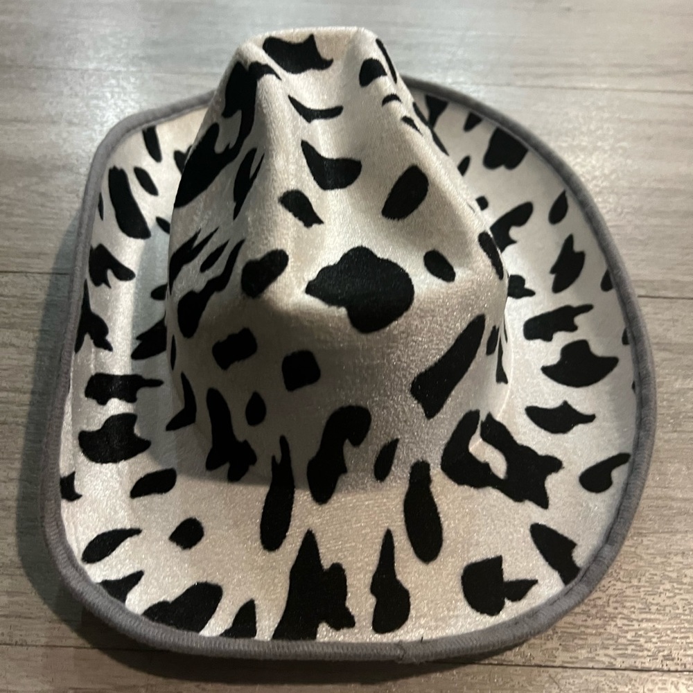 Cowprint Cowboy Hat
